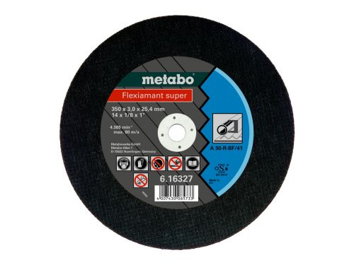 Брусна плоча за сечење "Flexiamant super"350х3,0х25.4(челик)         