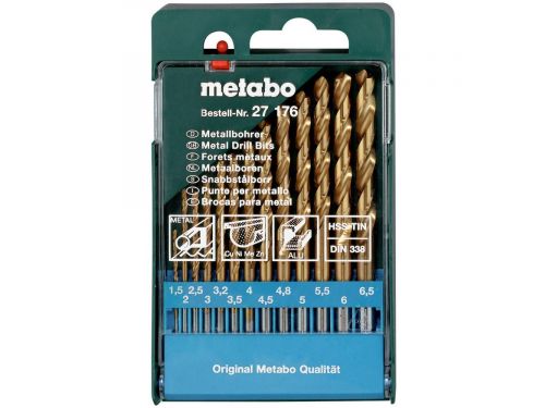 HSS Tin Сет 13 сврдли за метал      