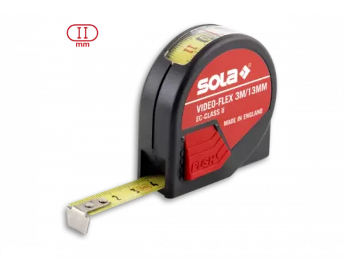 Video-Flex  VF 3m Кратко челично метро 13 mm класа 2