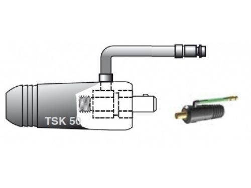 TIG Конектор 50 GAS QUICK (OKC 50 M)