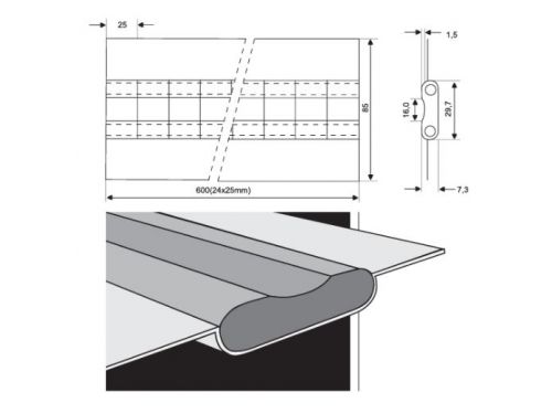 PZ 1500/80 Керамички подлошки, Concave