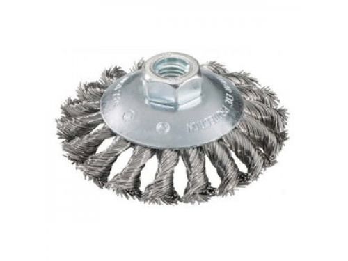 Кружна жичана четка за аголна брусилка 100 mm M14