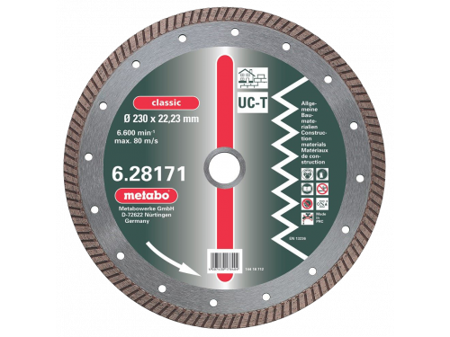 Дијамантски диск за сечење 180x22.23 mm classic UC-T        