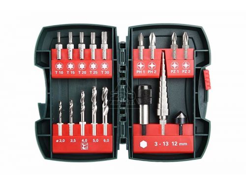 Сет битови и сврдли асортимански 17 Pcs SP              