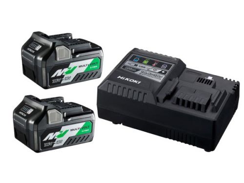 HIKOKI Сет МУЛТИ ВОЛТ батерии+полнач: 2xBSL36A18