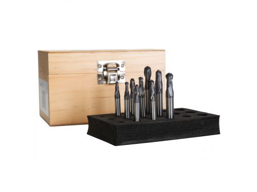 Сет радиус ножеви за струг 9 парчиња (3x4,3x6,3x8mm)