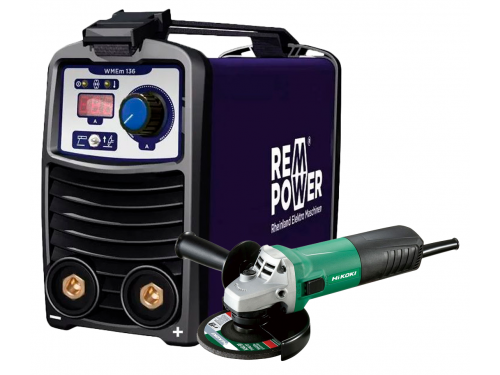 WMEm 136 Апарат за заварување + G13SR4 Брусилка 730W