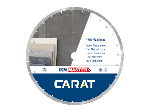 Дија. диск за плочики/камен  Ø350x25.40 mm Carat