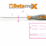 1290 3X75-Плоснат одвртувач 0,5x3x75 мм