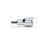 920 RTX40-Насаден торкс одвртувач на 1/2, Т40