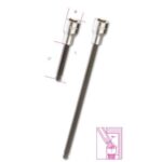 920 BP6XL Насаден многу долг имбус со топчеста глава на 1/2, 6 mm