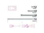 920 AN/250-1/2" Насаден продолжеток на 1/2 со топчест завршеток, L=250 mm