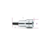 910 PE8-Насаден имбус одвртувач на 3/8, 8 mm