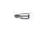900 PH2-Насаден крстест одвртувач на 1/4", PH2