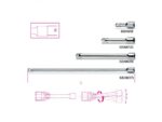 920 AN/250-1/2" Насаден продолжеток на 1/2 со топчест завршеток, L=250 mm - Image 2